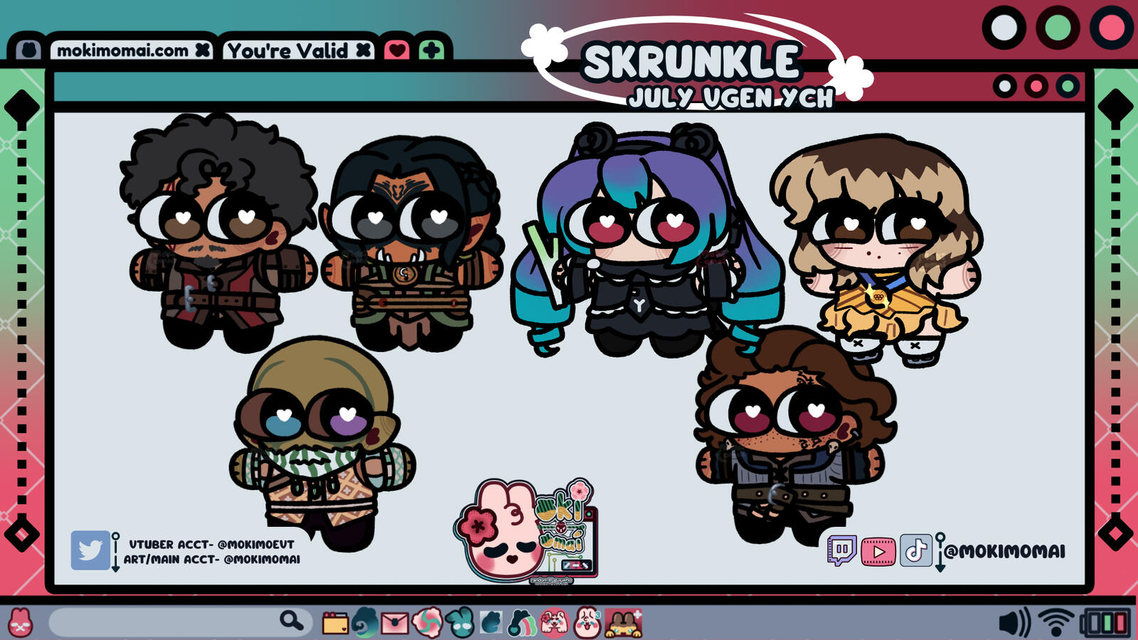 Skrunkle YCH [July]